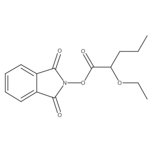 1,3-dioxo-2,3-dihydro-1H-isoindol-2-yl 2-ethoxypentanoate结构式