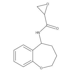 N-(2,3,4,5-tetrahydro-1-benzoxepin-5-yl)oxirane-2-carboxamide Structure