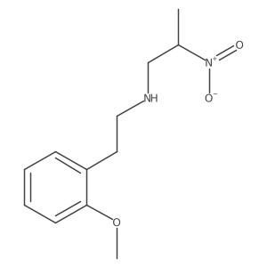 [2-(2-Methoxyphenyl)ethyl](2-nitropropyl)amine Structure