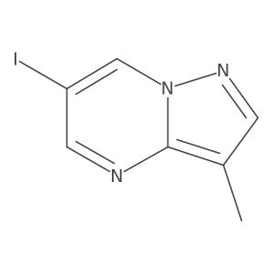 6-Iodo-3-methylpyrazolo[1,5-a]pyrimidine Structure