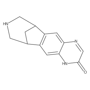 1,6,7,8,9,10-Hexahydro-6,10-methano-2H-pyrazino(2,3-H)(3)benzazepin-2-one Structure