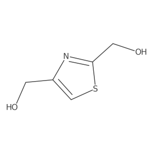 [4-(Hydroxymethyl)-1,3-thiazol-2-yl]methanol Structure