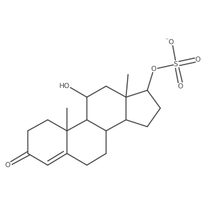 A-Hydroxytestosterone 17-Sulphate结构式