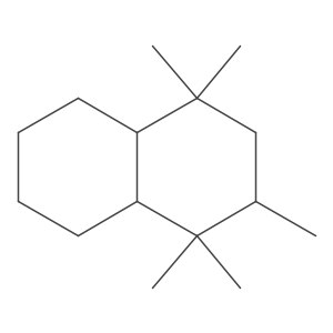 Decahydro-1,1,2,4,4-pentamethylnaphthalene结构式