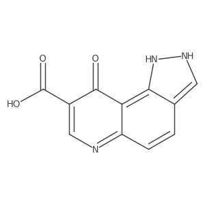 8-carboxy-9-hydroxy-1H-pyrazolo[3,4-f]quinoline Structure