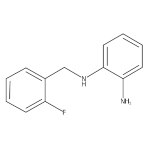 N1-[(2-fluorophenyl)methyl]benzene-1,2-diamine结构式