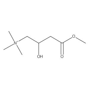 (2-Hydroxy-4-methoxy-4-oxobutyl)-trimethylazanium结构式