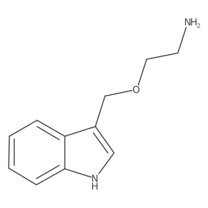 2-[(1H-indol-3-yl)methoxy]ethan-1-amine Structure