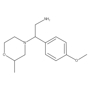 I(2)-(4-Methoxyphenyl)-2-methyl-4-morpholineethanamine结构式