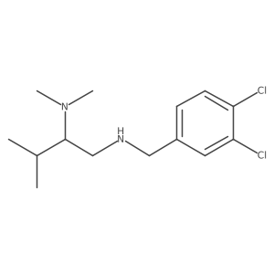 (1-{[(3,4-Dichlorophenyl)methyl]amino}-3-methylbutan-2-yl)dimethylamine Structure