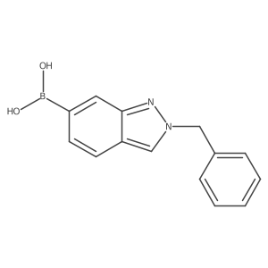 (2-Benzylindazol-6-yl)boronic acid Structure