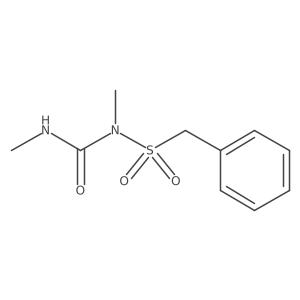 1-Benzylsulfonyl-1,3-dimethylurea Structure
