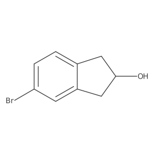 (R)-5-Bromo-2,3-dihydro-1H-inden-2-ol Structure