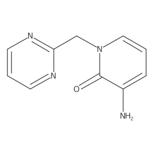 3-Amino-1-[(pyrimidin-2-yl)methyl]-1,2-dihydropyridin-2-one Structure