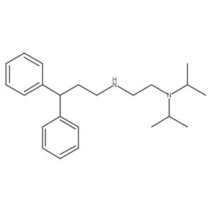N2-(3,3-Diphenylpropyl)-N1,N1-bis(1-methylethyl)-1,2-ethanediamine结构式