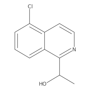 1-(5-Chloroisoquinolin-1-yl)ethanol Structure