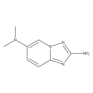 N6,N6-dimethyl-[1,2,4]triazolo[1,5-a]pyridine-2,6-diamine结构式