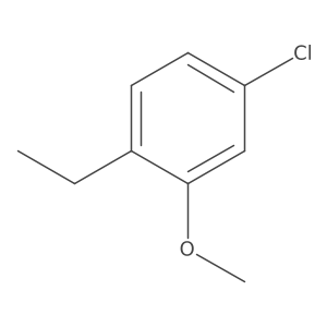 4-Chloro-1-ethyl-2-methoxybenzene结构式