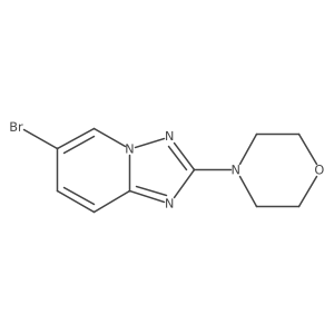 4-(6-Bromo-[1,2,4]triazolo[1,5-A]pyridin-2-YL)morpholine Structure
