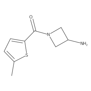 1-(5-Methylthiophene-2-carbonyl)azetidin-3-amine Structure