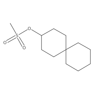 Spiro[5.5]undecan-3-yl methanesulfonate Structure