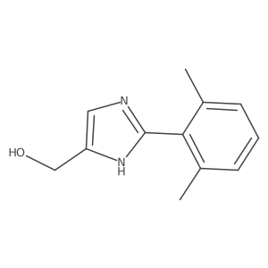 2-(2,6-Dimethylphenyl)imidazole-5-methanol Structure