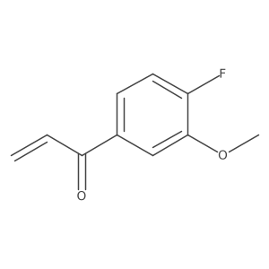 1-(4-Fluoro-3-methoxyphenyl)prop-2-en-1-one Structure