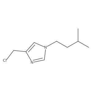 4-(chloromethyl)-1-isopentyl-1H-imidazole Structure