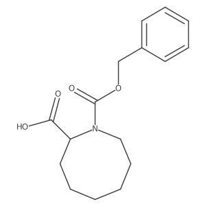 1-[(Benzyloxy)carbonyl]azocane-2-carboxylic acid Structure