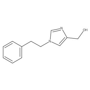 (1-phenethyl-1H-imidazol-4-yl)methanol结构式