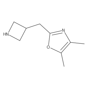 2-[(Azetidin-3-yl)methyl]-4,5-dimethyl-1,3-oxazole Structure