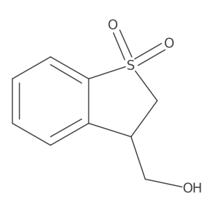 3-(Hydroxymethyl)-2,3-dihydro-1lambda6-benzothiophene-1,1-dione Structure