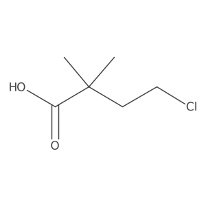 Chloromethyl pivalic acid Structure