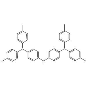 1-N-[4-(4-methyl-N-(4-methylphenyl)anilino)phenyl]-4-N,4-N-bis(4-methylphenyl)benzene-1,4-diamine Structure
