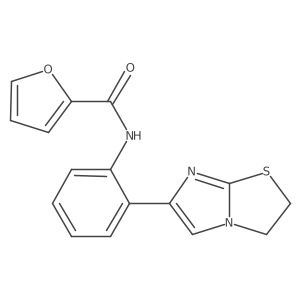 N-(2-(2,3-dihydroimidazo[2,1-b]thiazol-6-yl)phenyl)furan-2-carboxamide Structure