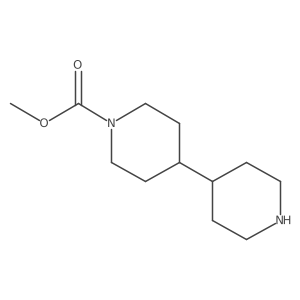 Methyl [4,4'-bipiperidine]-1-carboxylate Structure