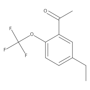 5'-Ethyl-2'-(trifluoromethoxy)acetophenone Structure