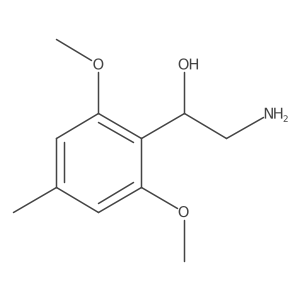 (1S)-2-amino-1-(2,6-dimethoxy-4-methylphenyl)ethan-1-ol Structure
