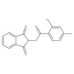 1,3-dioxo-2,3-dihydro-1H-isoindol-2-yl 2-chloro-4-methylbenzoate Structure