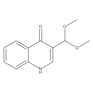 3-(Dimethoxymethyl)-4(1H)-quinolinone Structure