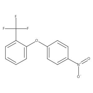 1-(4-nitrophenoxy)-2-(trifluoromethyl)Benzene Structure