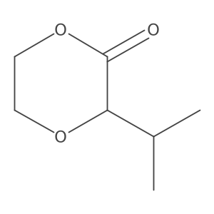 3-(Propan-2-yl)-1,4-dioxan-2-one结构式