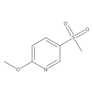 2-Methoxy-5-(methylsulfonyl)pyridine Structure