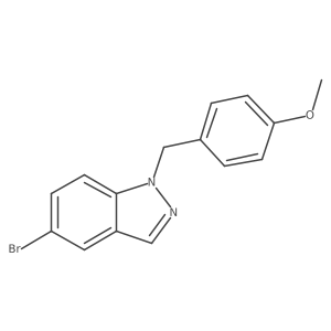 5-Bromo-1-(4-methoxybenzyl)-1H-indazole Structure