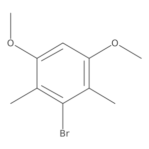 3-Bromo-1,5-dimethoxy-2,4-dimethylbenzene Structure