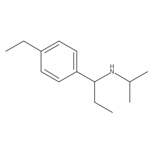 [1-(4-Ethylphenyl)propyl](propan-2-yl)amine结构式