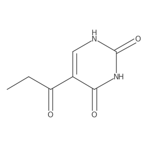 5-Propionylpyrimidine-2,4(1h,3h)-dione结构式