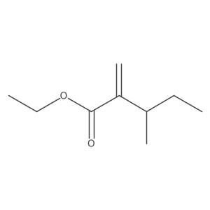 Ethyl 3-methyl-2-methylidenepentanoate Structure