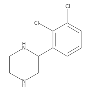 (R)-2-(2,3-Dichlorophenyl)piperazine Structure