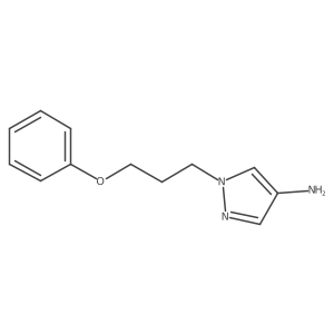 1-(3-Phenoxypropyl)-1H-pyrazol-4-amine Structure